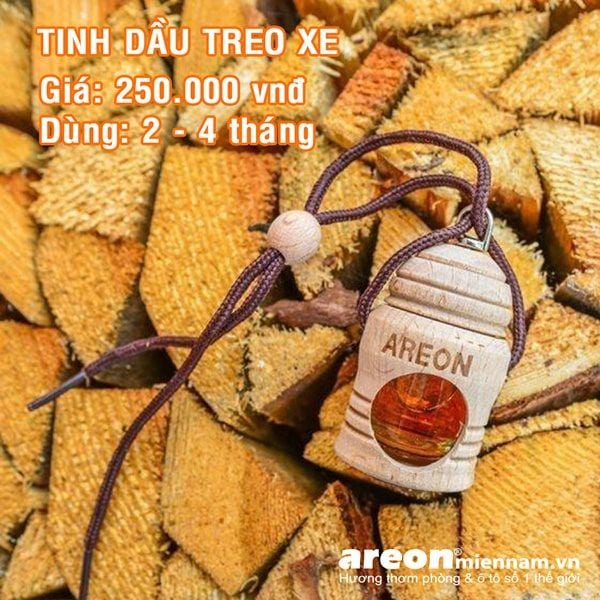 Tinh dầu treo xe hơi Areon Presco