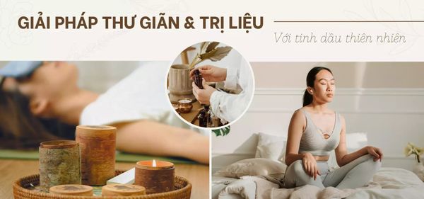 Nâng cao sức khỏe tinh thần bằng tinh dầu thiên nhiên