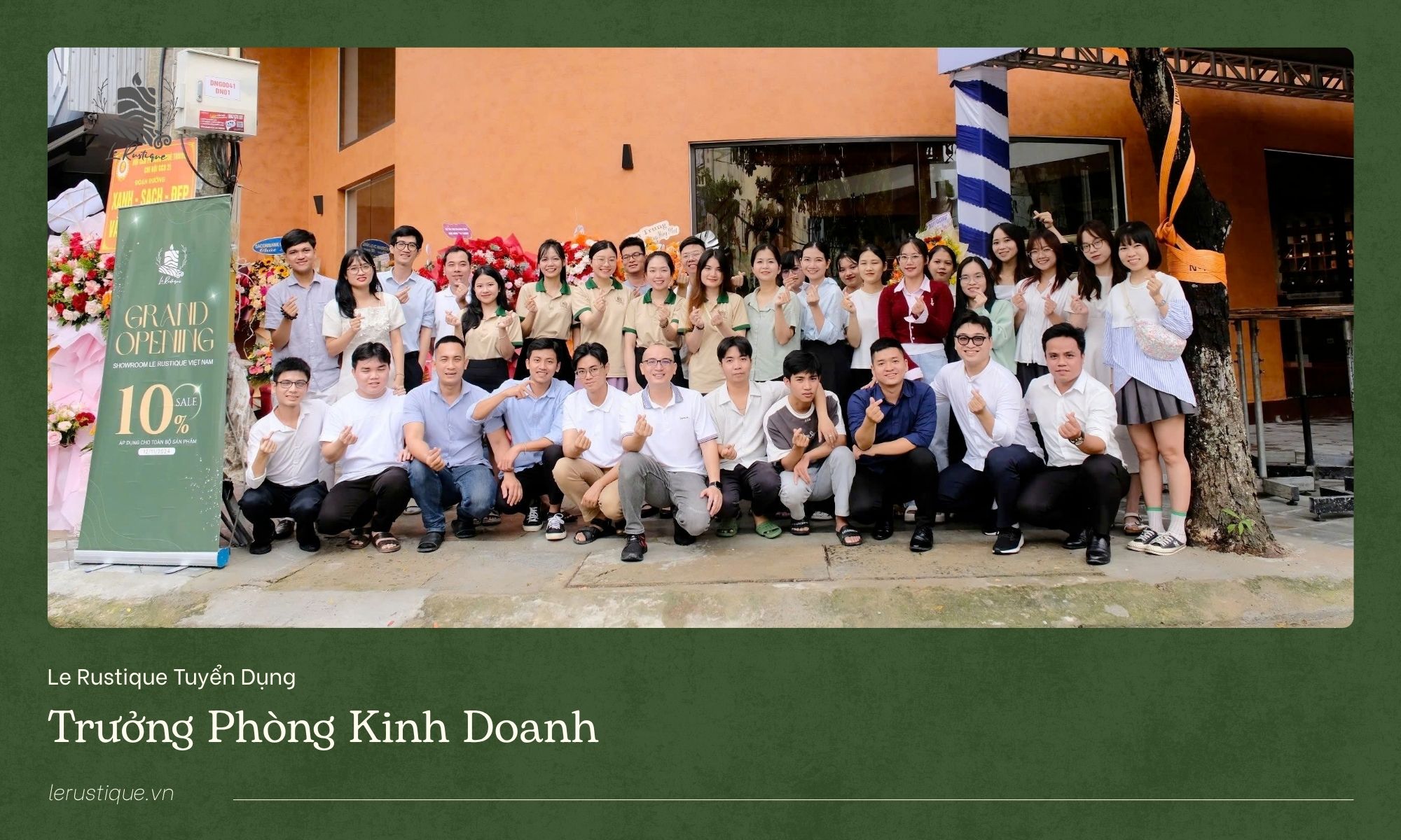 Le Rustique Tuyển Dụng | Trưởng Phòng Kinh Doanh