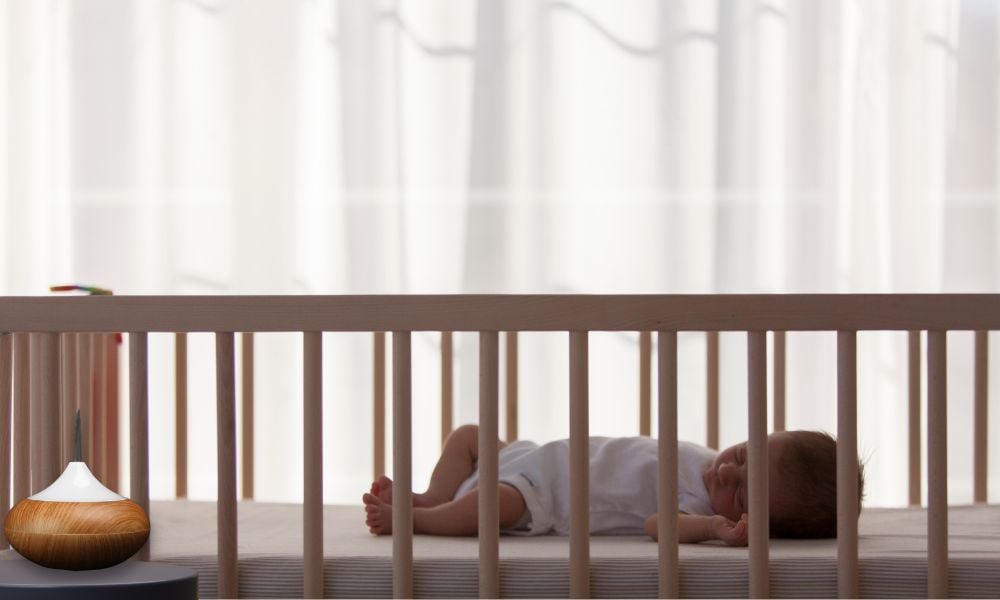 Khuếch tán tinh dầu bằng máy xông hoặc bộ khuếch tán