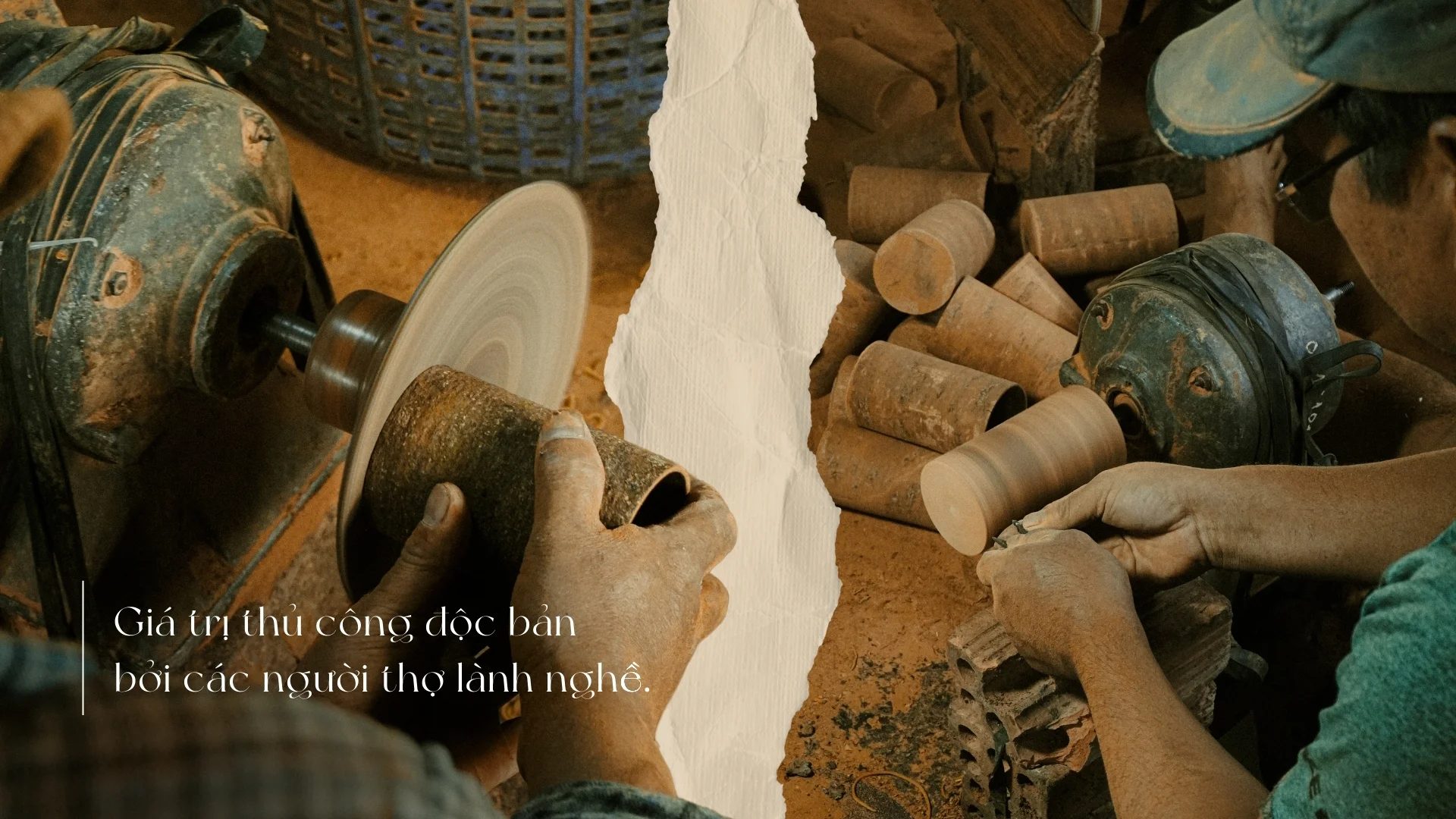 Sản phẩm thủ công mộc mạc