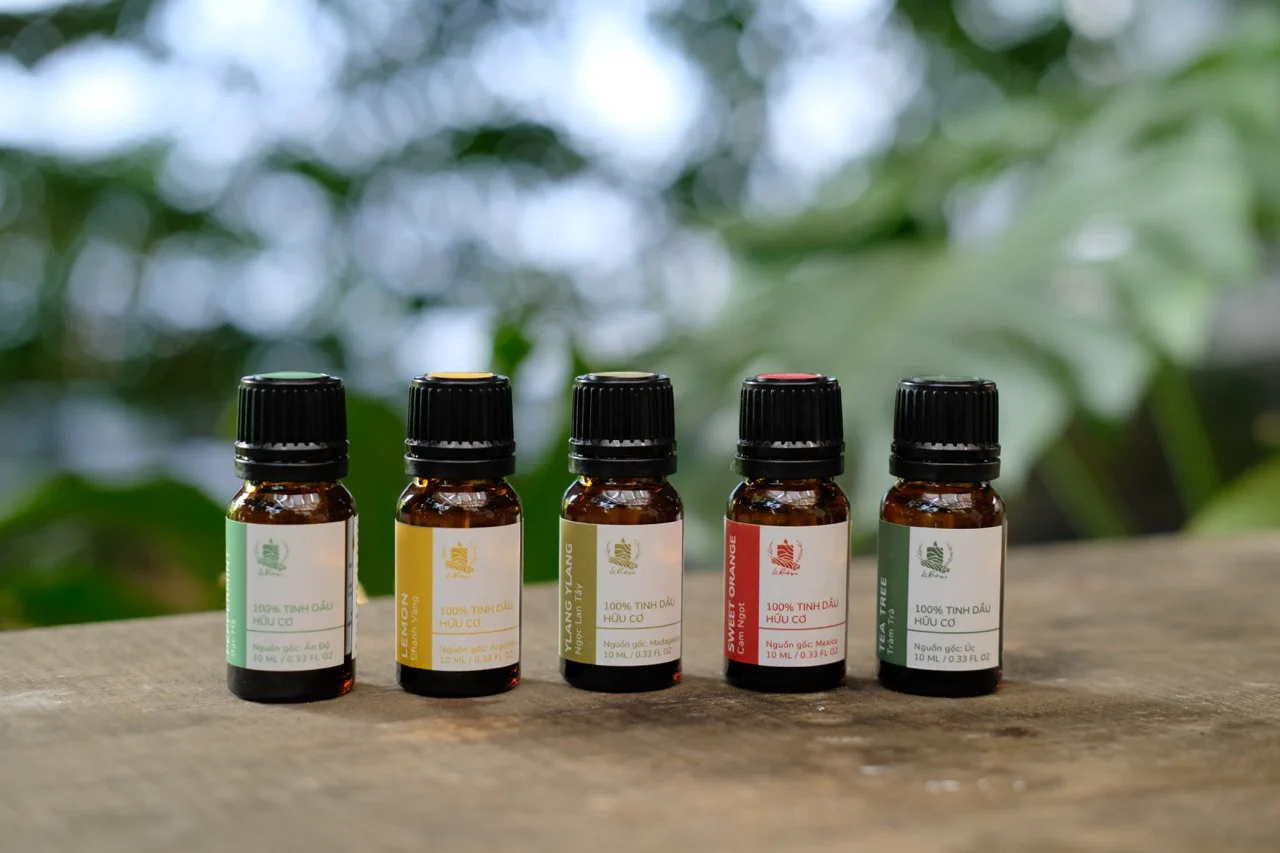 Tinh dầu hữu cơ đạt chuẩn GC-MS của Le Rustique