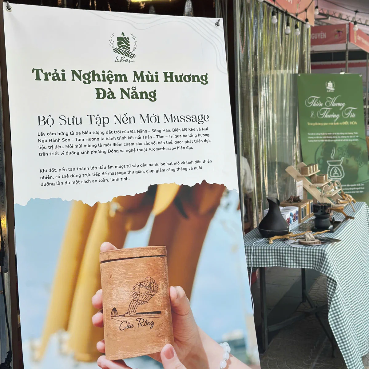 Gian hàng Le Rustique tại sự kiện Đà Nẵng