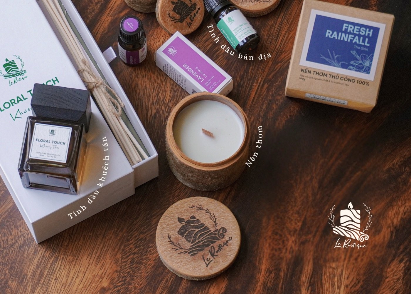 Sản phẩm từ tinh dầu thiên nhiên Le Rustique