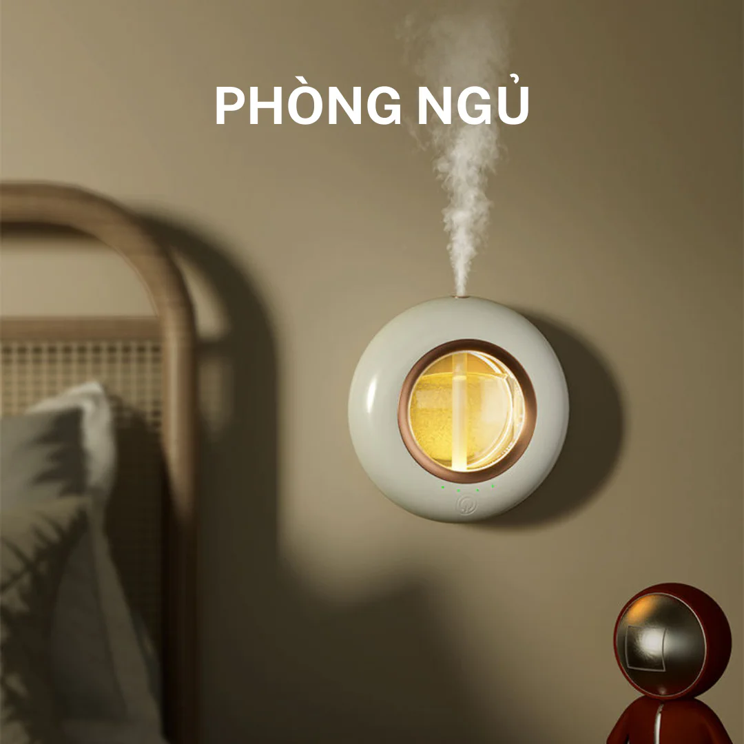 máy khuếch tán trong phòng ngủ