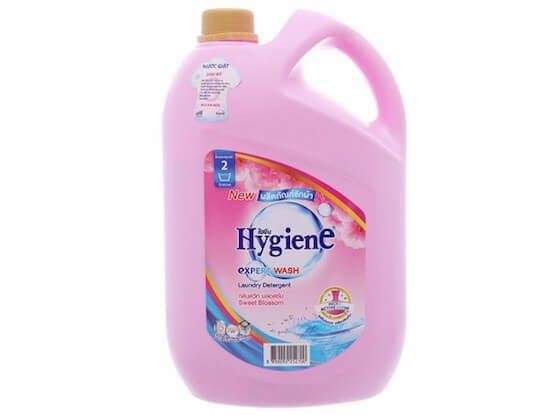 nước giặt xả Hygience hồng hương hoa nhẹ nhàng