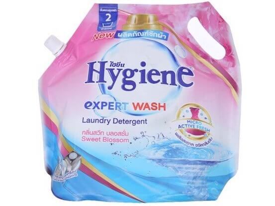 nước giặt xả thơm lâu hygience hồng