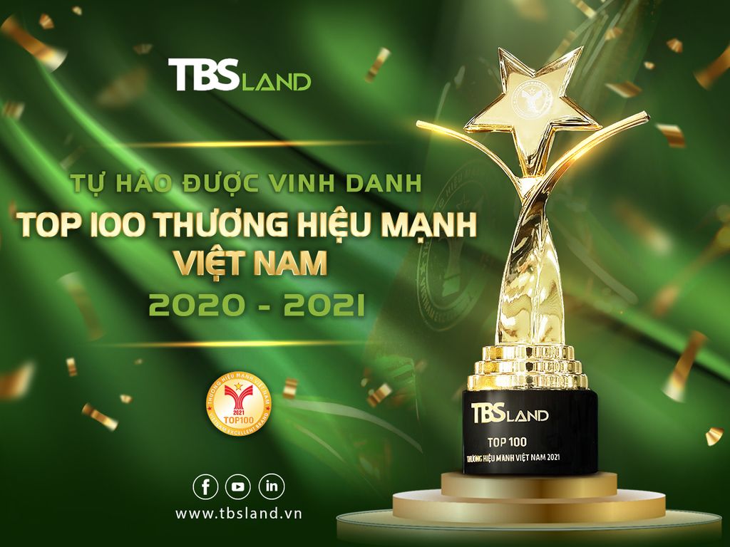 TBS LAND - THƯƠNG HIỆU MẠNH VIỆT NAM 2021 - THÍCH ỨNG NHẠY BÉN VỚI BÌNH THƯỜNG MỚI -