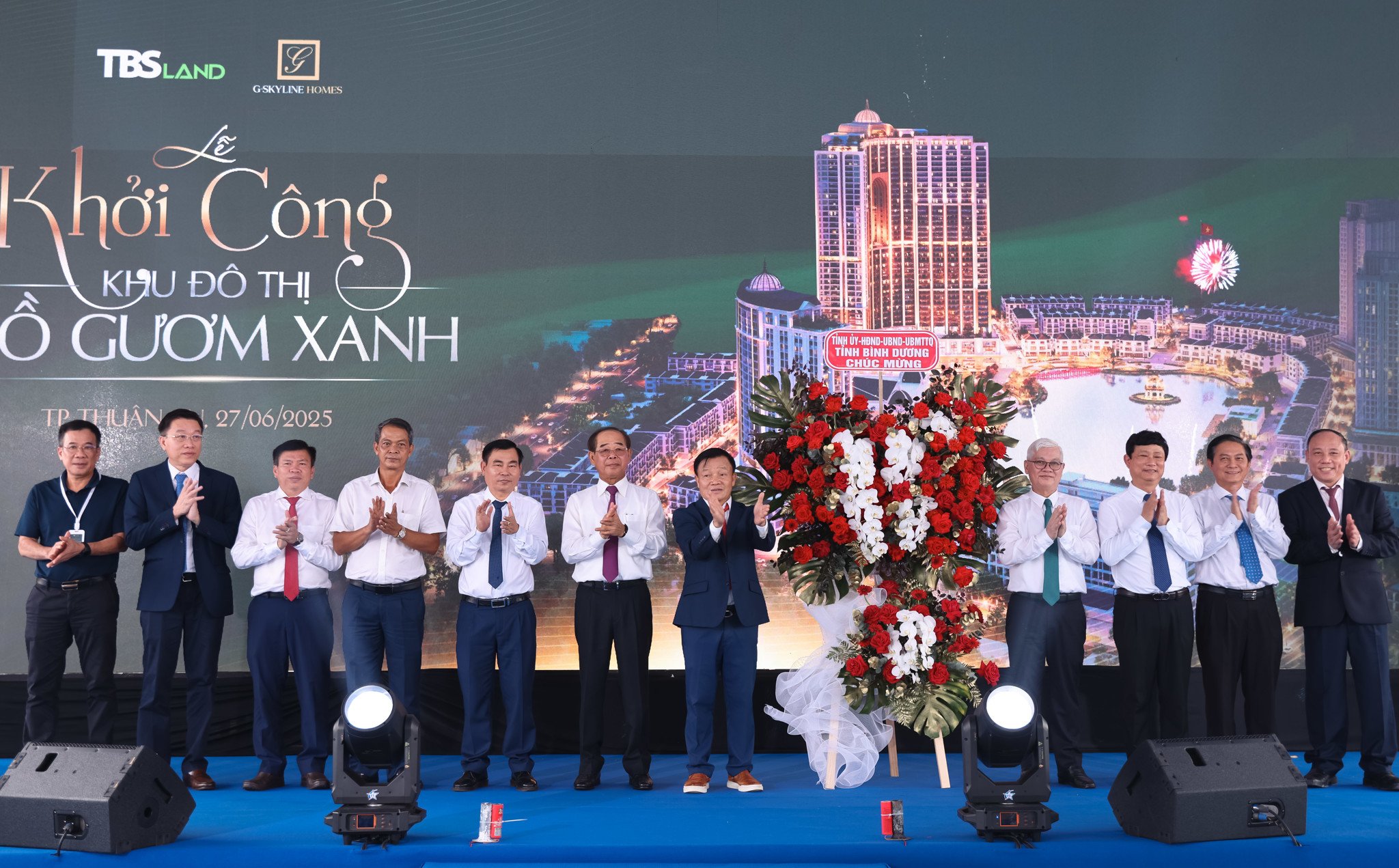Ông Nguyễn Đức Thuấn, CT HĐQT TBS Group phát biểu tại sự kiện