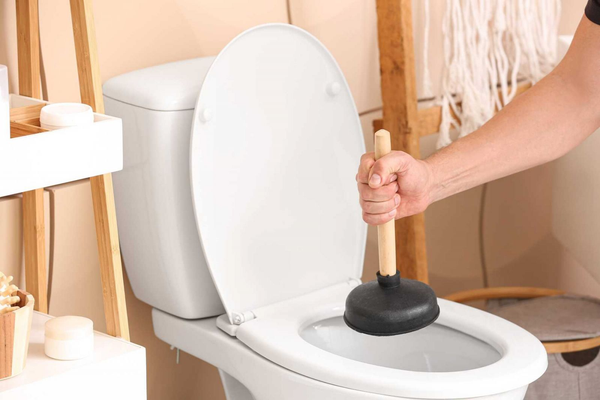 Bồn cầu không xuống nước - Grandhome Shop