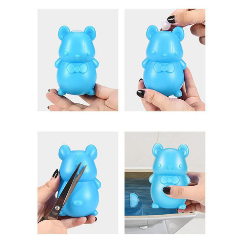 Cách sử dụng heo thả bồn cầu - Grandhome Shop