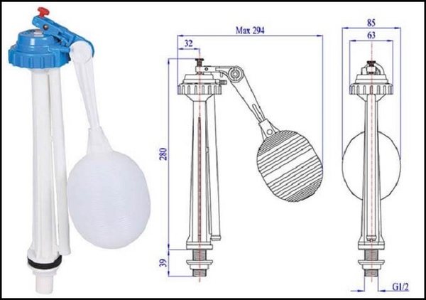 Phao bồn cầu - Grandhome Shop