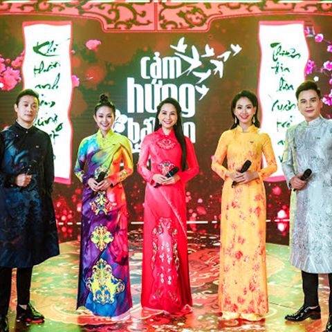 5 MC VTV nổi tiếng diện áo dài Đỗ Trịnh Hoài Nam trong Cảm hứng bất tận