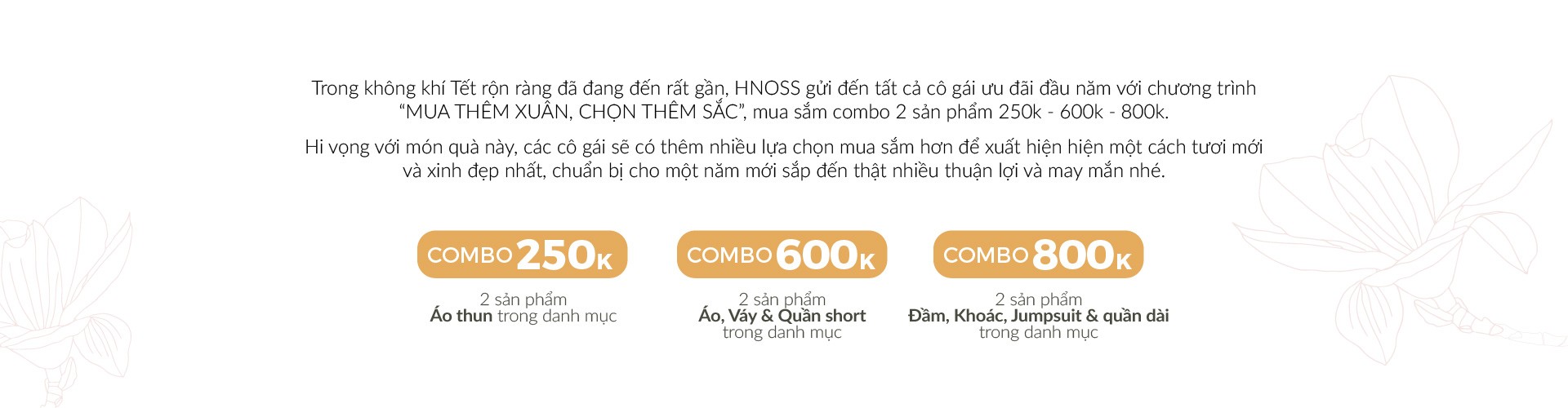 Combo tháng 1