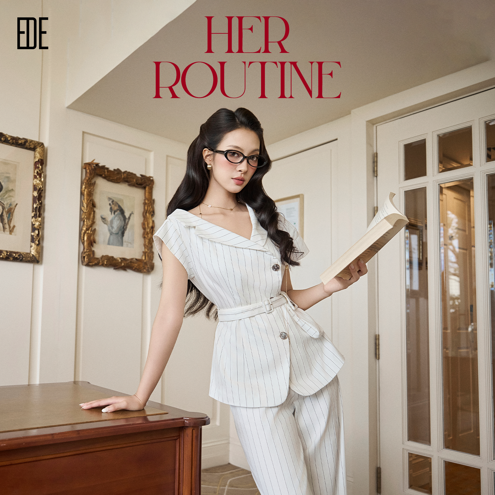 HER ROUTINE