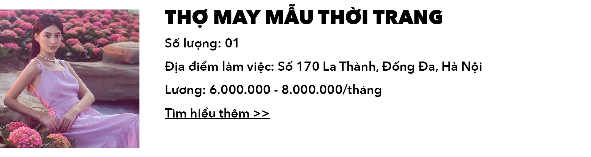 THỢ MAY MẪU