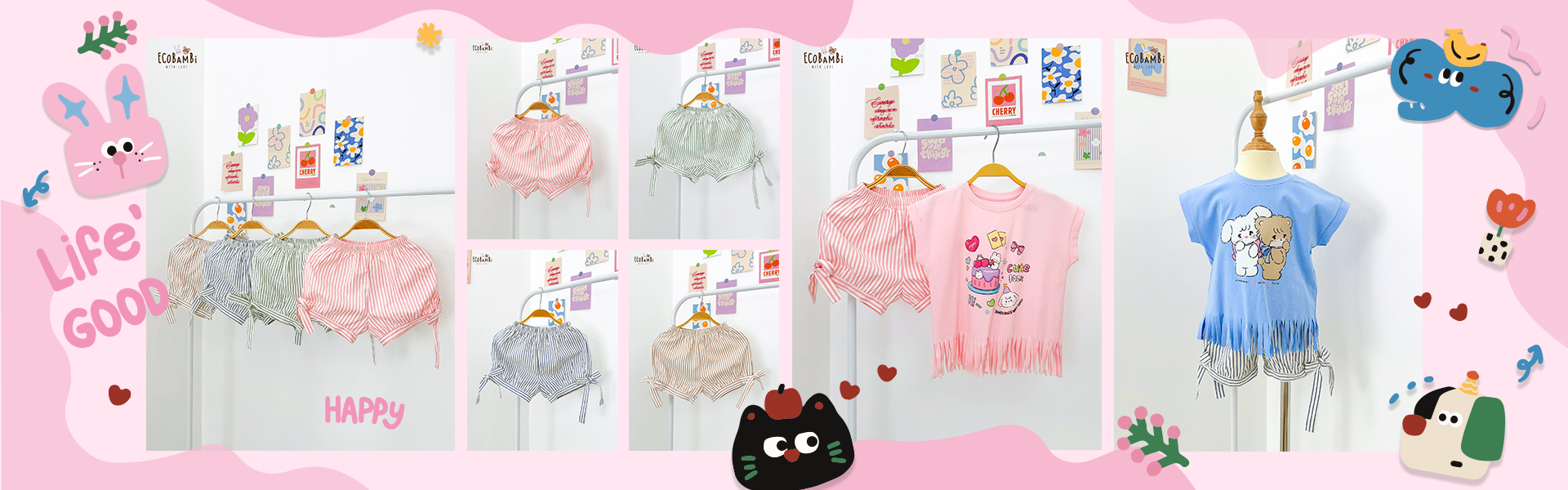 Thun 2 dây, đầm muslin