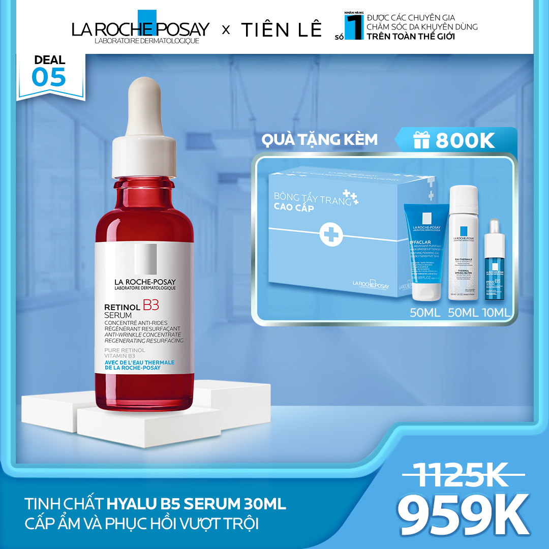 DEAL 5_TINH CHẤT RETINOL B3 SERUM 30ML NGĂN NGỪA LÃO HOÁ & GIẢM THÂM NÁM