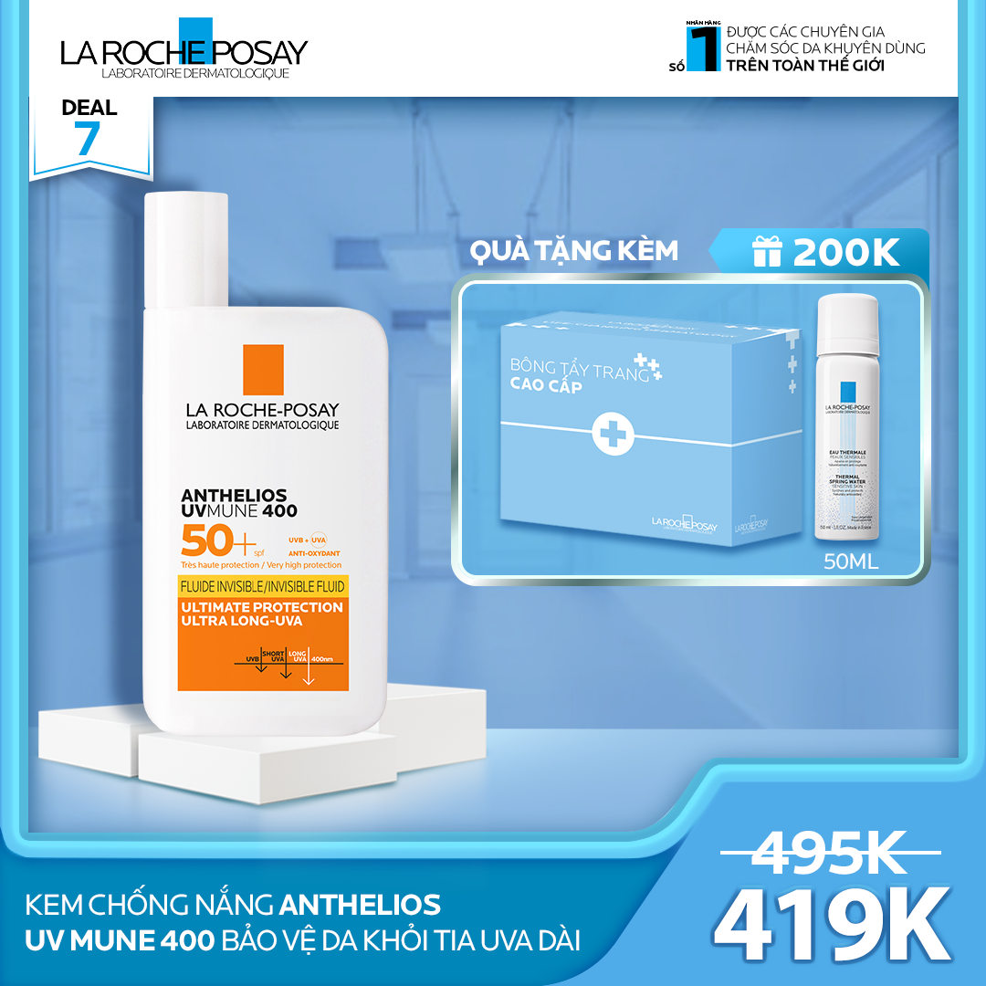 DEAL 7_KEM CHỐNG NẮNG ANTHELIOS UV MUNE 400