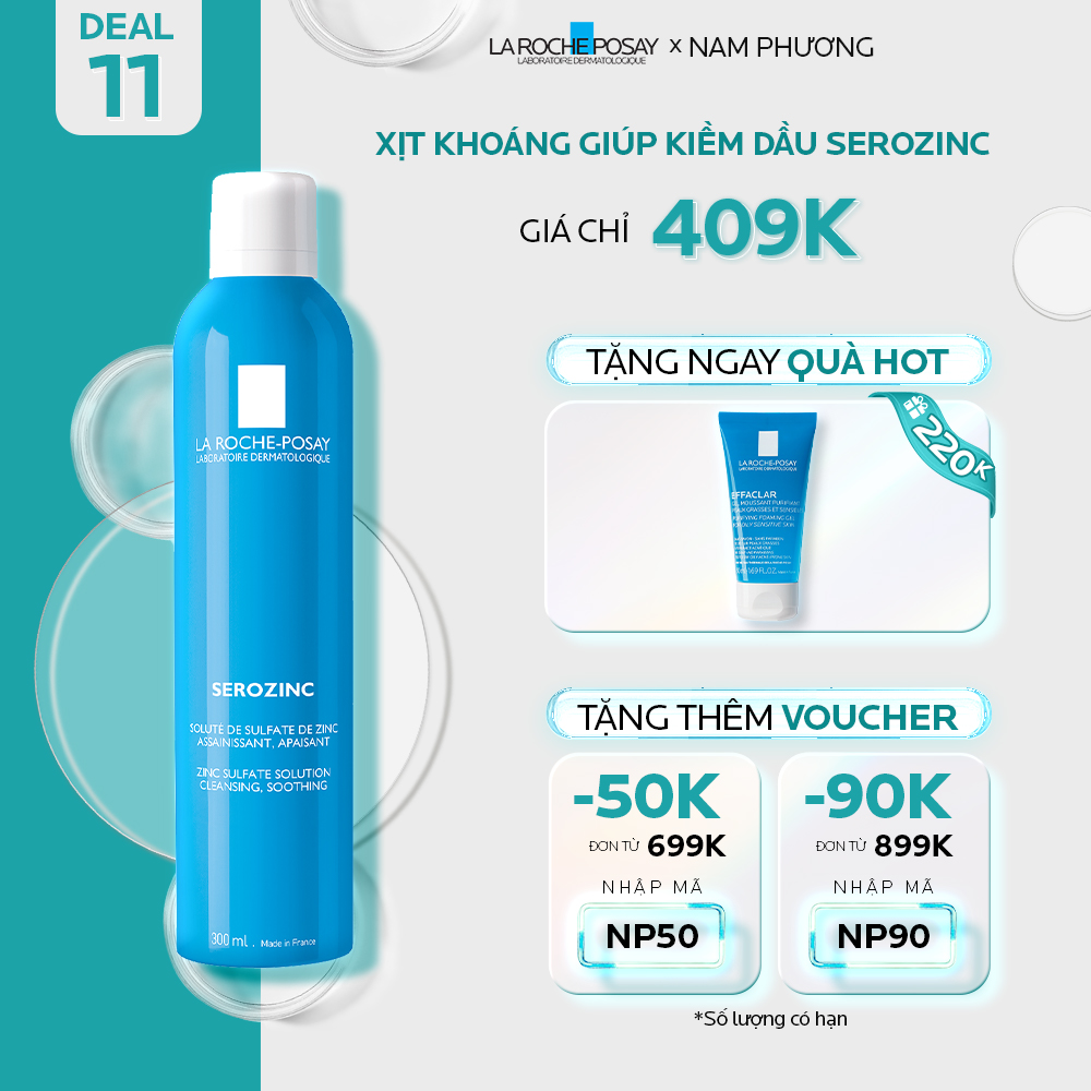 DEAL 11_XỊT KHOÁNG GIÚP KIỀM DẦU SEROZINC