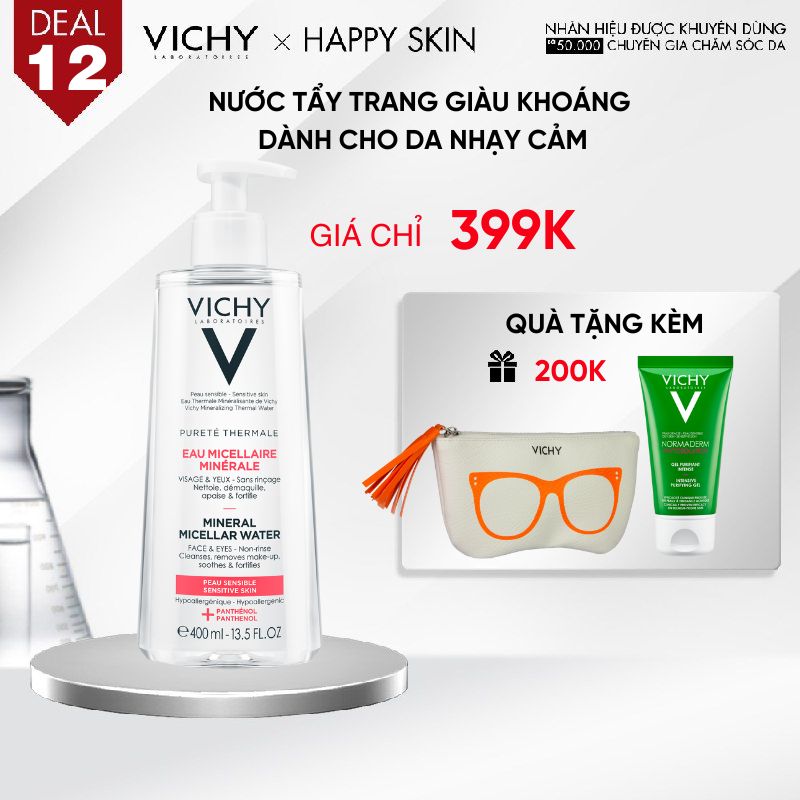 DEAL 12_NƯỚC TẨY TRANG GIÀU KHOÁNG DÀNH CHO DA NHẠY CẢM