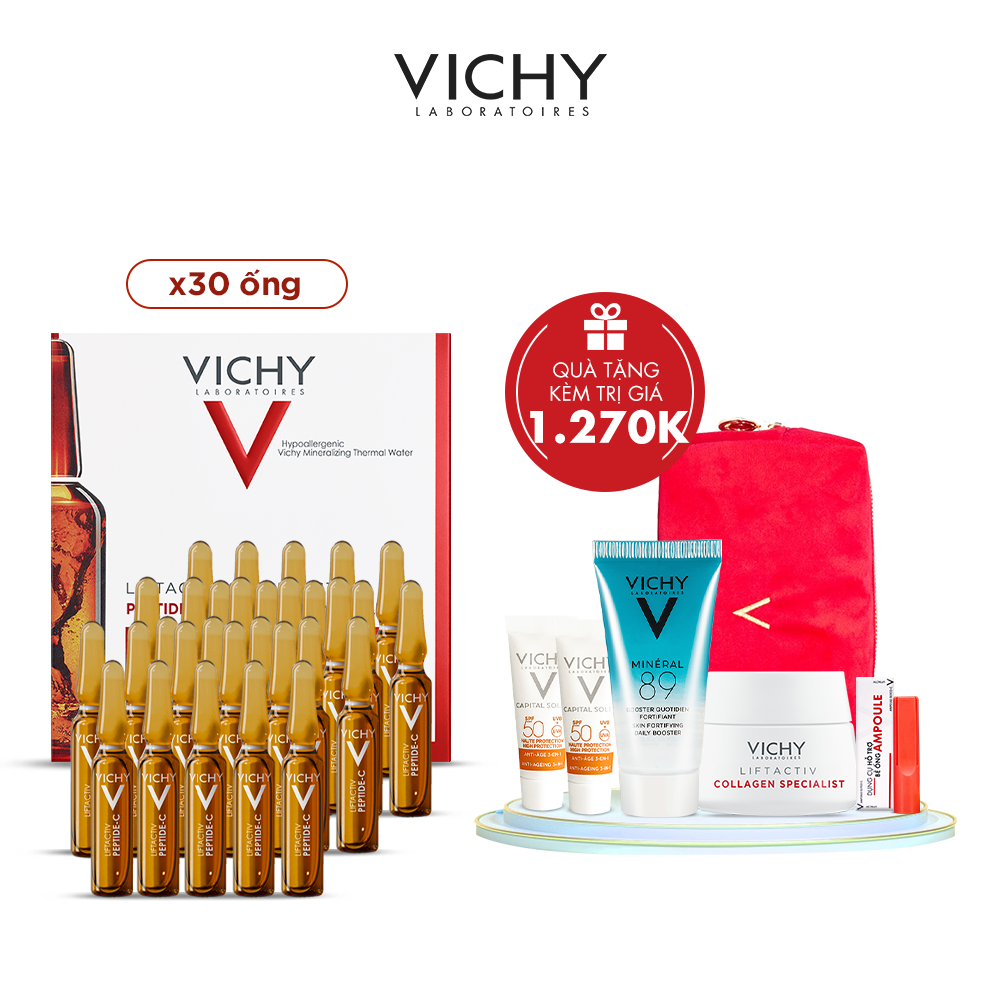 BỘ TINH CHẤT PEPTIDE C GIÚP CẢI THIỆN LÃO HÓA SAU 30 NGÀY