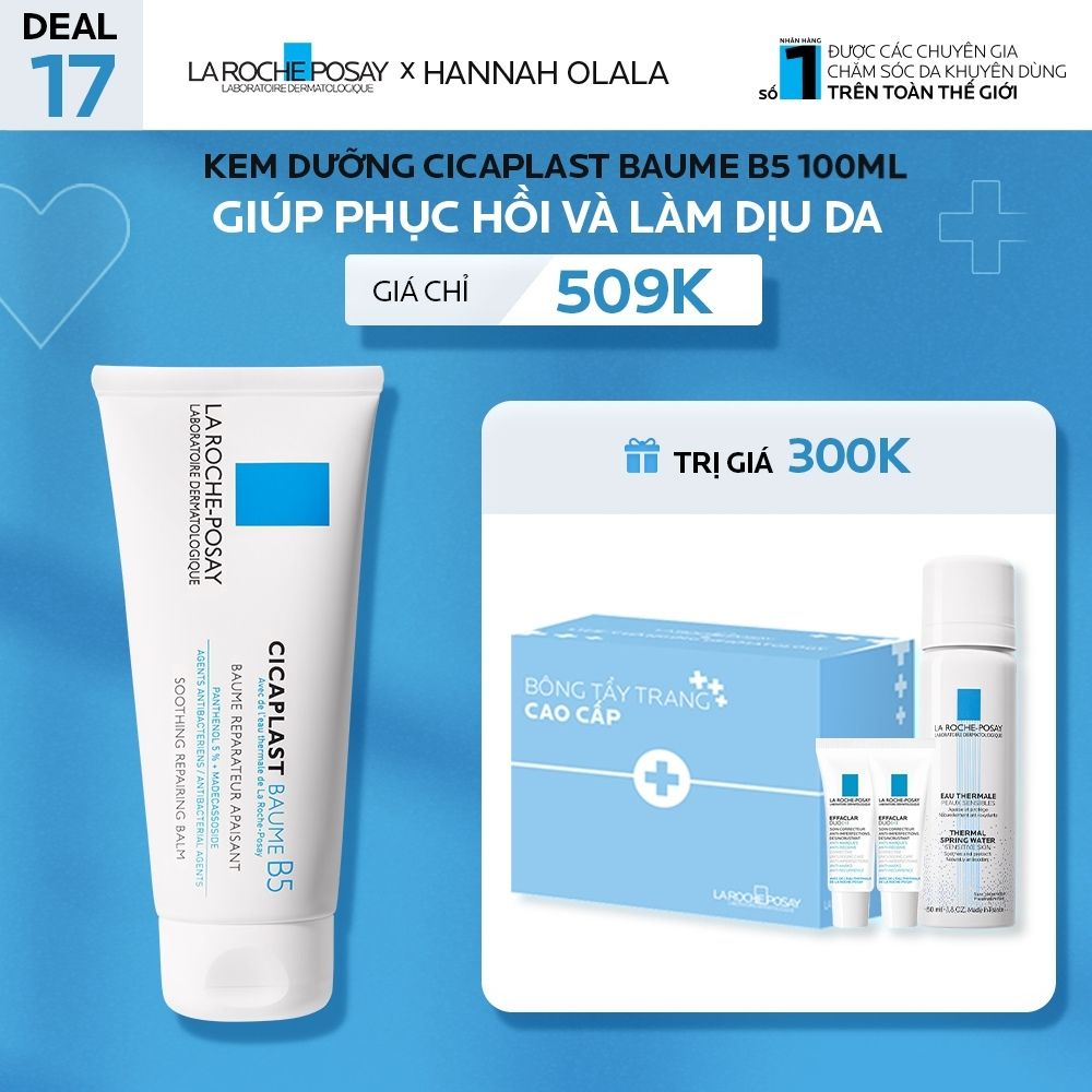 DEAL 17_KEM DƯỠNG CICAPLAST BAUME B5 100ML GIÚP PHỤC HỒI VÀ LÀM DỊU DA