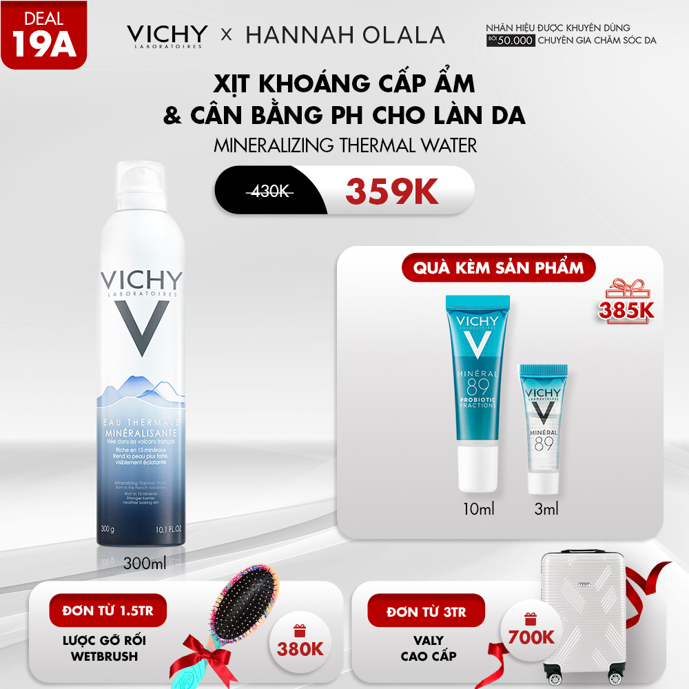 DEAL 19A_XỊT KHOÁNG CẤP ẨM & CÂN BẰNG PH CHO LÀN DA
