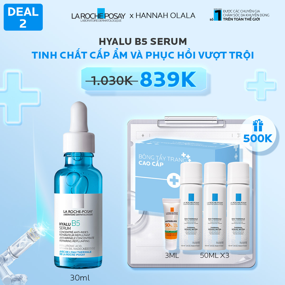 DEAL 2_HYALU B5 SERUM TINH CHẤT CẤP ẨM VÀ PHỤC HỒI VƯỢT TRỘI