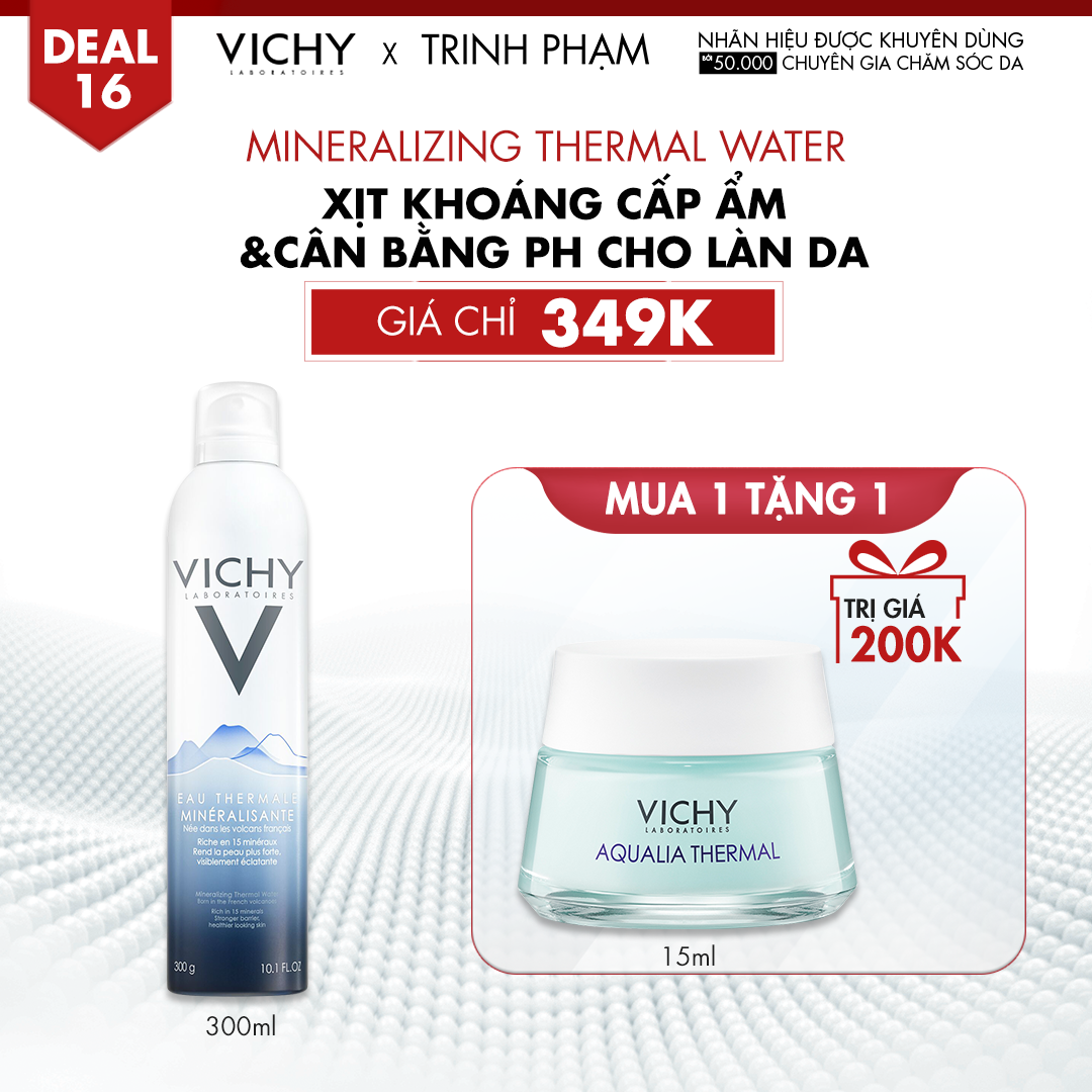 DEAL 16_MINERALIZING THERMAL WATER XỊT KHOÁNG CẤP ẨM & CÂN BẰNG PH CHO LÀN DA