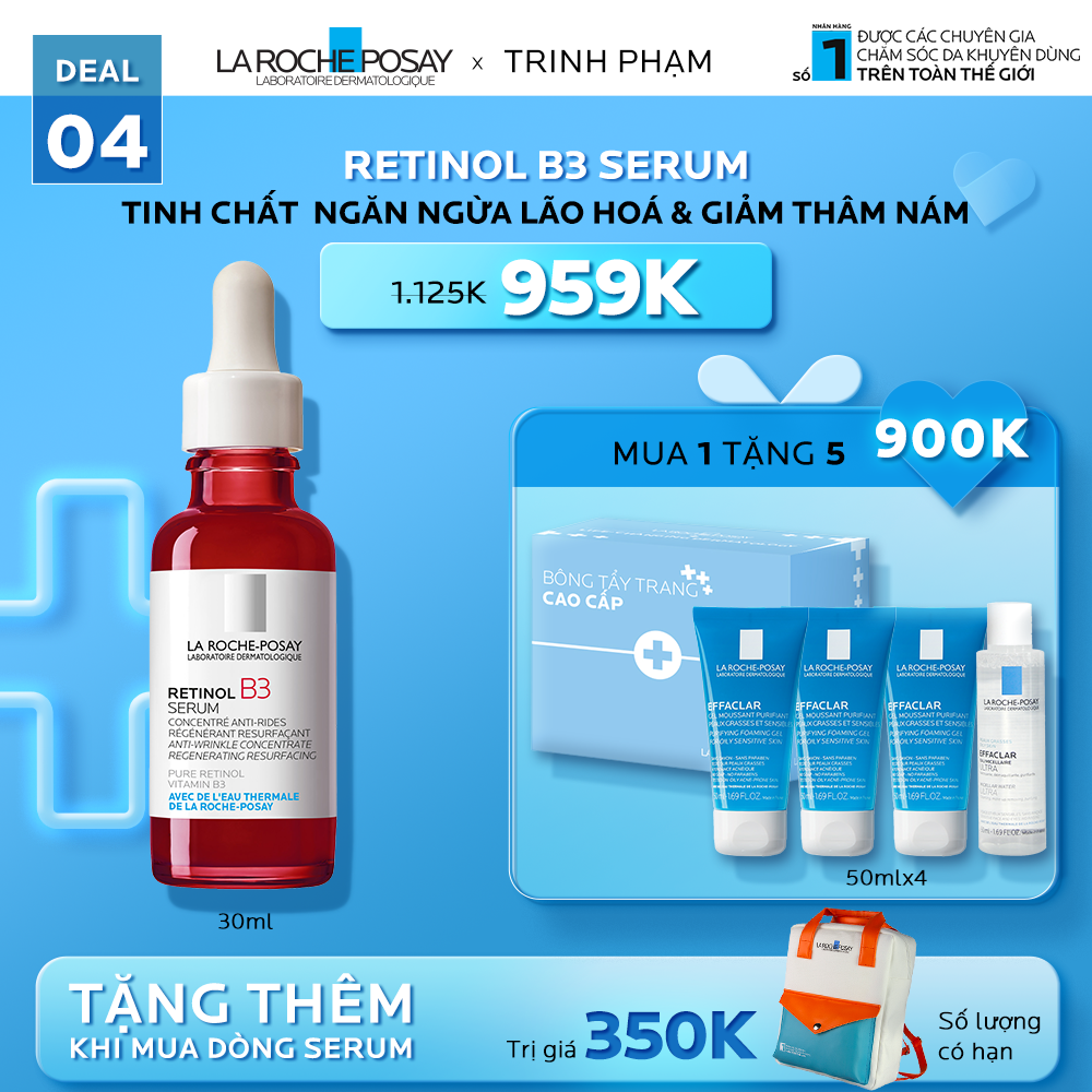 TRINH PHAM_DEAL 4_TINH CHẤT RETINOL B3 SERUM 30ML NGĂN NGỪA LÃO HOÁ & GIẢM THÂM NÁM