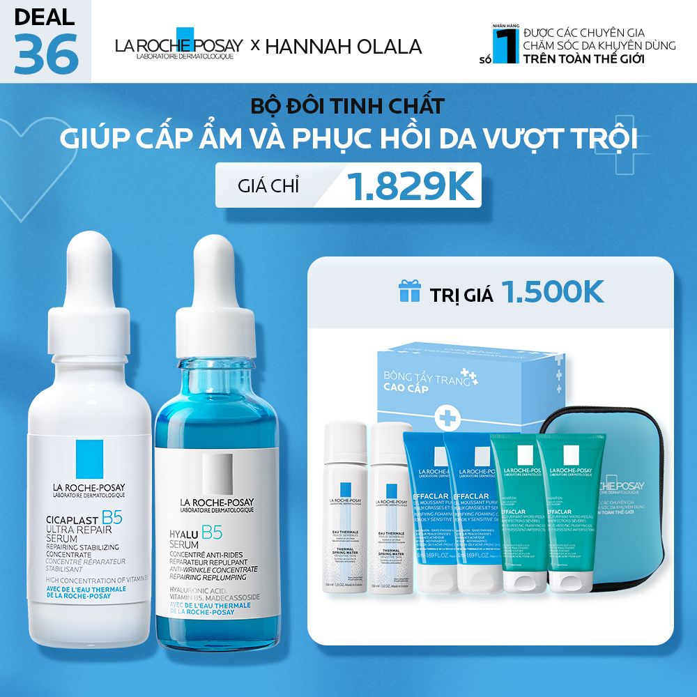 DEAL 36_BỘ ĐÔI TINH CHẤT GIÚP CẤP ẨM VÀ PHỤC HỒI DA VƯỢT TRỘI