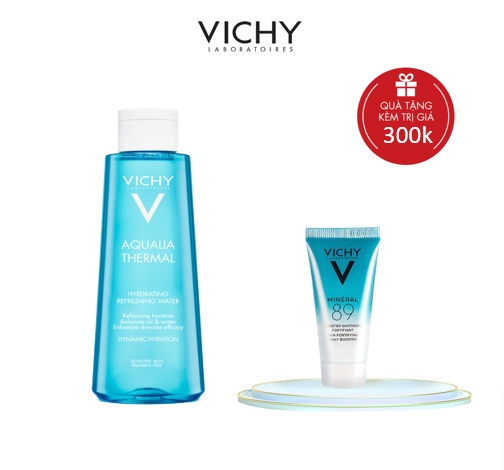 BỘ SẢN PHẨM GIÚP CÂN BẰNG THẢI ĐỘC, LÀM MỀM DA AQUALIA THERMAL HYDRATING REFRESHING WATER