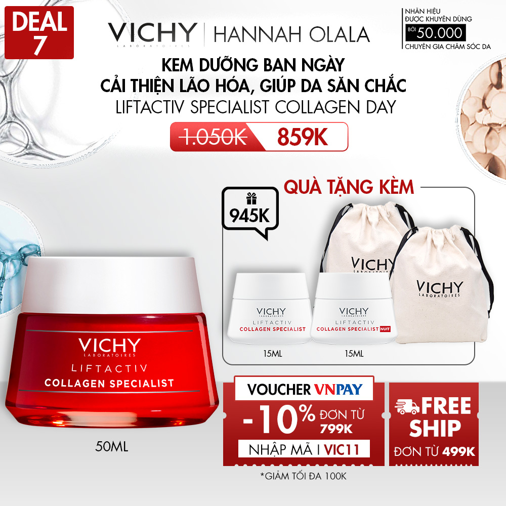 DEAL 7_KEM DƯỠNG BAN NGÀY CẢI THIỆN LÃO HÓA, GIÚP DA SĂN CHẮC LIFTACTIV SPECIALIST COLLAGEN DAY