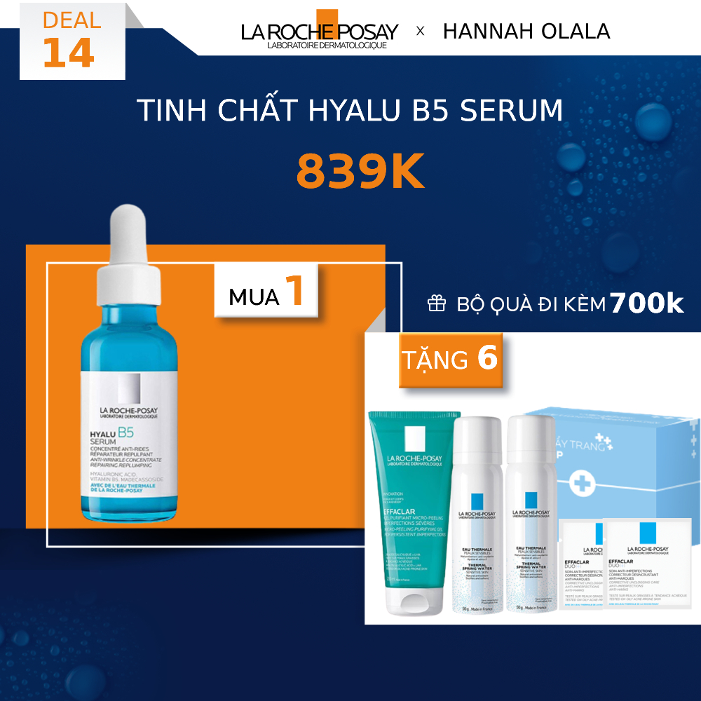 DEAL 14_ TINH CHẤT CẤP ẨM VÀ PHỤC HỒI VƯỢT TRỘI HYALU B5 SERUM