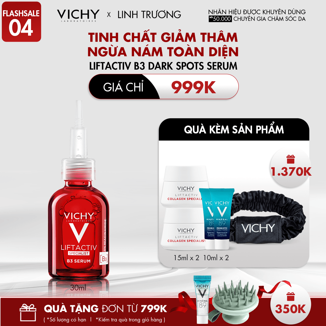 FLASHSALE 4_LIFTACTIV B3 DARK SPOTS SERUM TINH CHẤT GIẢM THÂM NGỪA NÁM TOÀN DIỆN