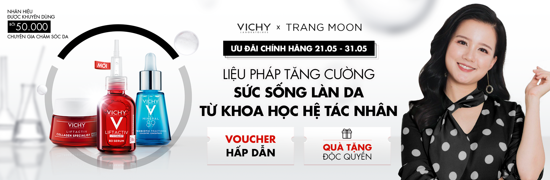 VICHY x TRANG MOON
