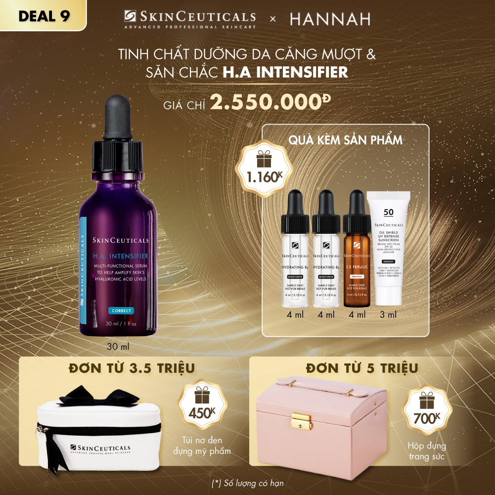DEAL 9_TINH CHẤT DƯỠNG DA CĂNG MƯỢT & SĂN CHẮC H.A INTENSIFIER