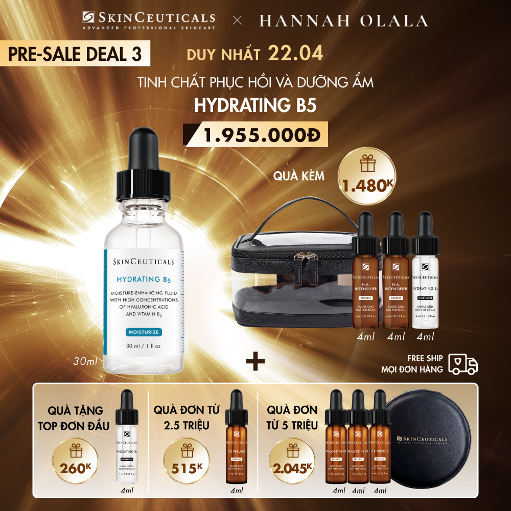 PRE-SALE 3_TINH CHẤT PHỤC HỒI VÀ DƯỠNG ẨM HYDRATING B5