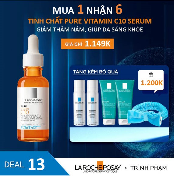 DEAL 13_TINH CHẤT PURE VITAMIN C10 SERUM GIẢM THÂM NÁM, GIÚP DA SÁNG KHỎE