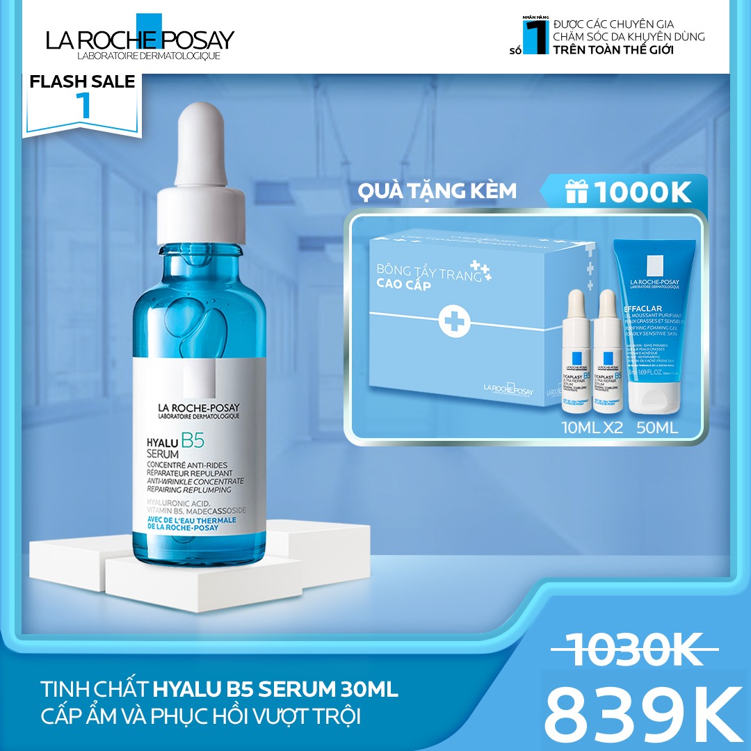 FLASH SALE 1_TINH CHẤT HYALU B5 SERUM 30ML CẤP ẨM VÀ PHỤC HỒI VƯỢT TRỘI