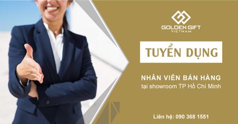 Golden Gift Việt Nam tuyển nhân viên bán hàng tại Tp HCM, Hà Nội