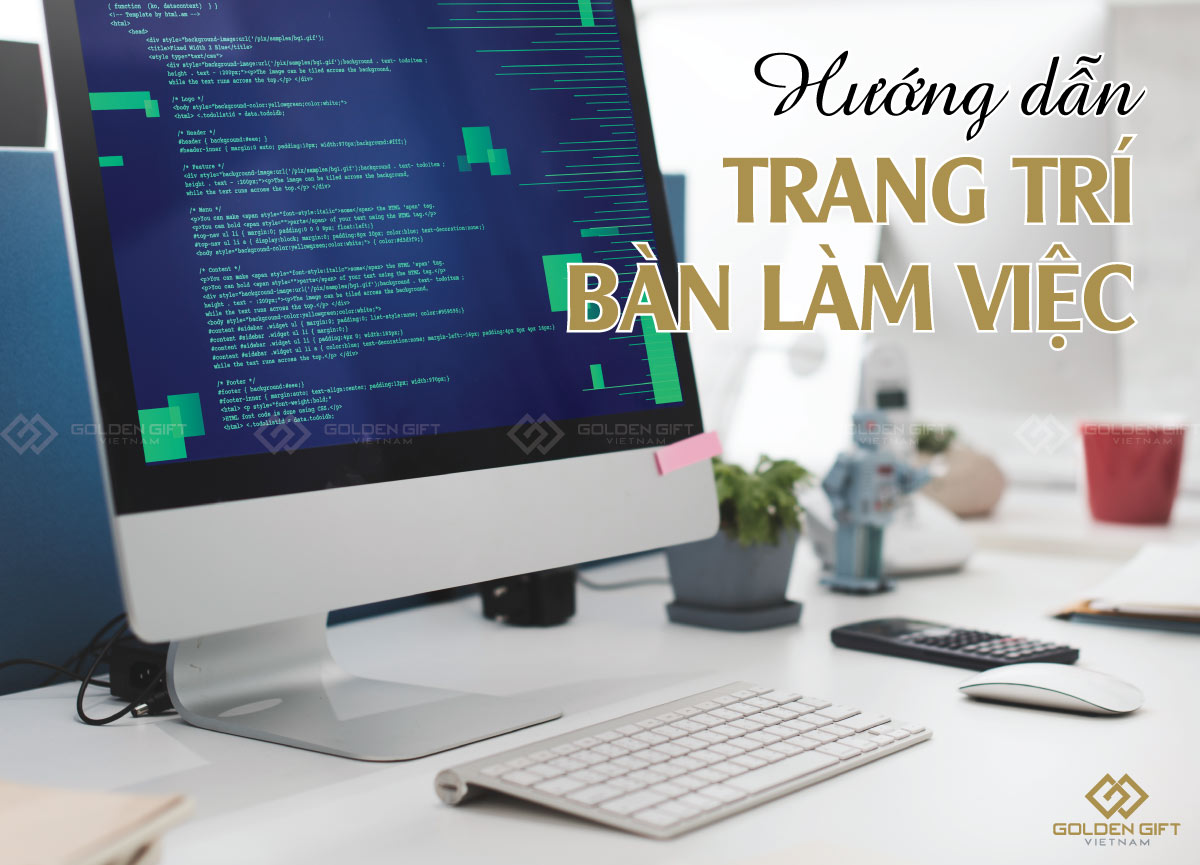 Trang trí bàn làm việc: Bạn làm việc nhiều giờ trong ngày thì không thể thiếu không gian làm việc thoải mái và trang trí đẹp mắt. Hãy xem hình ảnh về trang trí bàn làm việc để lấy cảm hứng trong việc thiết kế không gian làm việc đẹp và tối ưu nhất.