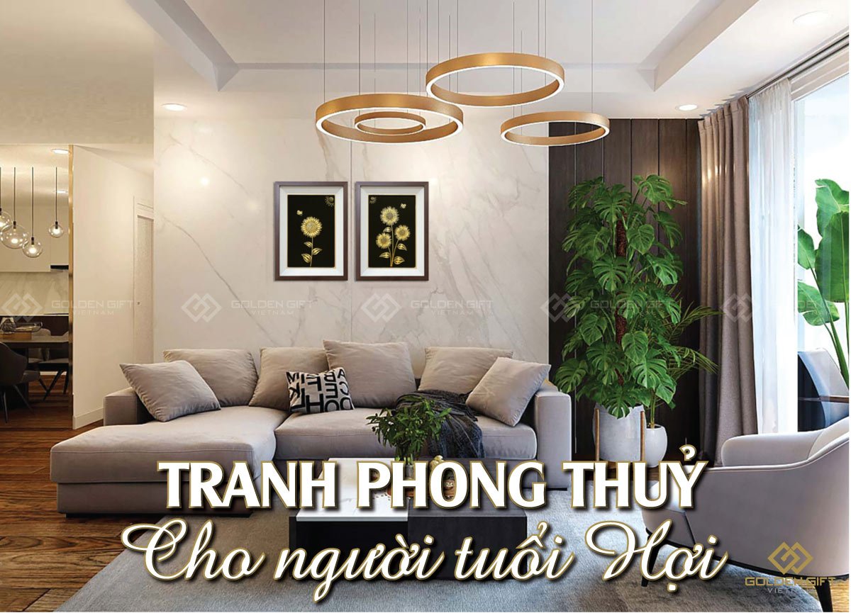 Tranh phong thuỷ hợp tuổi Hợi giúp hút tài lộc và may mắn