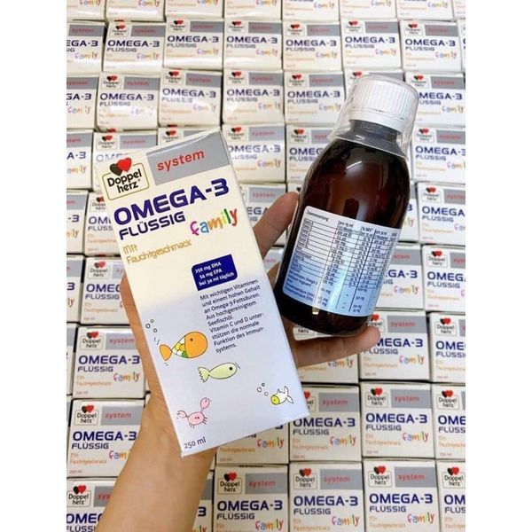 siro Doppelherz OMEGA 3 Flussig Family