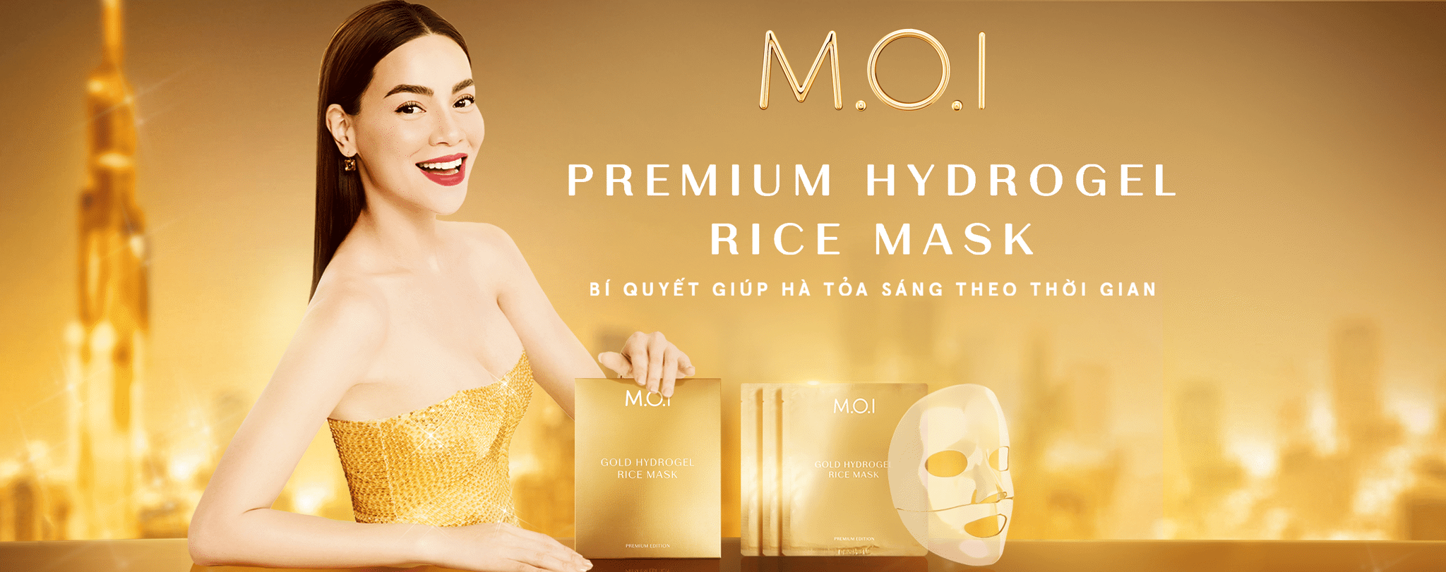 MẶT NẠ GẠO TINH KHIẾT PREMIUM HỒ NGỌC HÀ