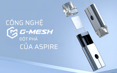 Aspire giới thiệu công nghệ G-Mesh đột phá cho ngành công nghiệp Vape