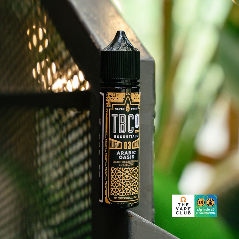 Tinh Dầu TBCO E-JUICE Arabic Oasis Tobacco 60ml