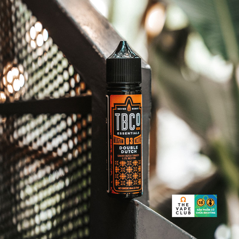 Tinh Dầu TBCO E-JUICE Double Dutch Tobacco 60ml