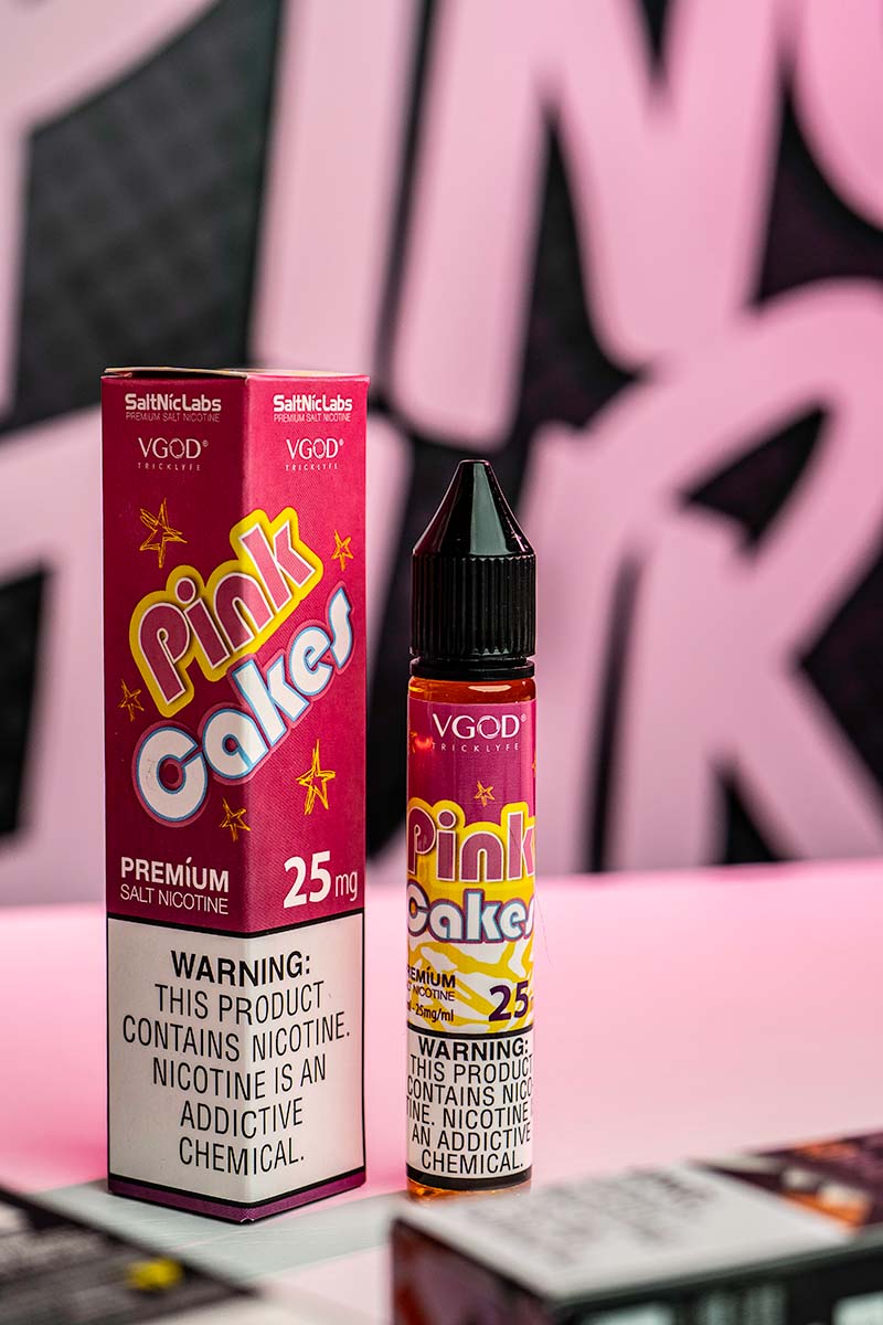 VGod Pink Cakes Salt Nic